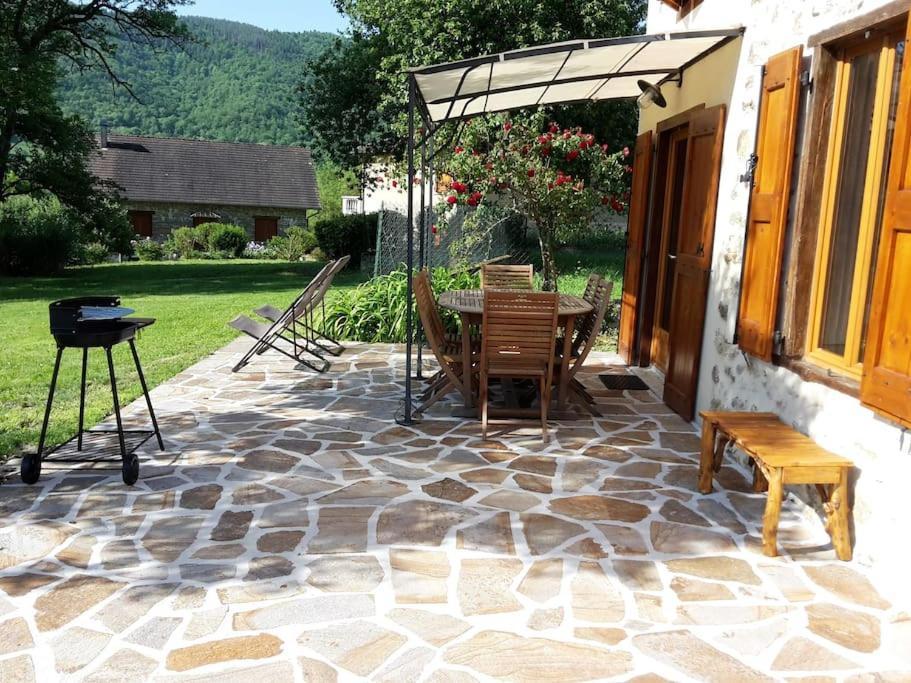 Grange En Pierres. Grand Jardin Et Belle Vue Villa Saurat Luaran gambar